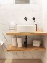 Comprar Bachas De Baño Con Madera Maciza