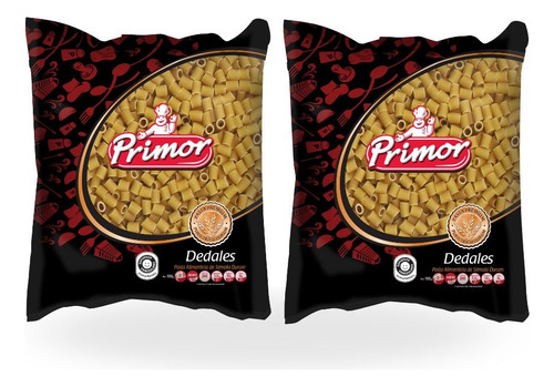  Pasta Dedales Premium Primor 1kg Pack 2und