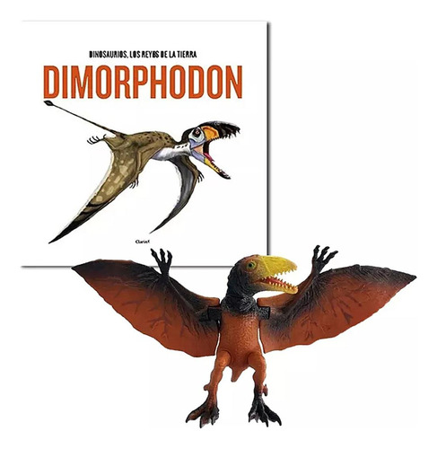 Dinosaurios Asombrosos '24 ( Clarín) N°7: Dimorphodon+ Libro