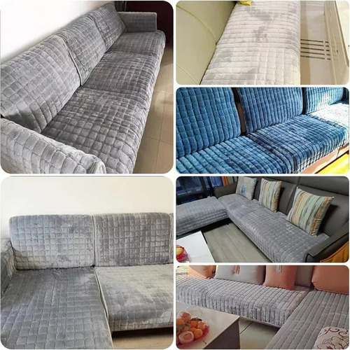 Funda Sofá 2 Y 3 Plazas 90x90cm Elástica Antideslizante