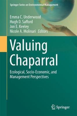 Libro Valuing Chaparral - Emma C. Underwood