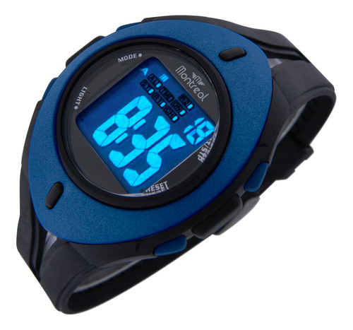 Reloj Montreal Digital Ml1705 Crono Cta Regresiva Alarma Luz