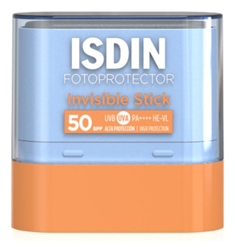 Fotoprotector Isdin Invisible Stick Spf 50 X 10 Gr