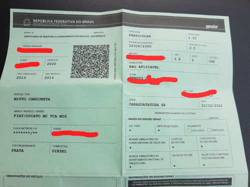 Fiat Ducato 9 Lugares 2014