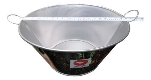 Cazo #50 Inoxidable Para Freír 10kg De Carnitas (cap. 24 Lt)