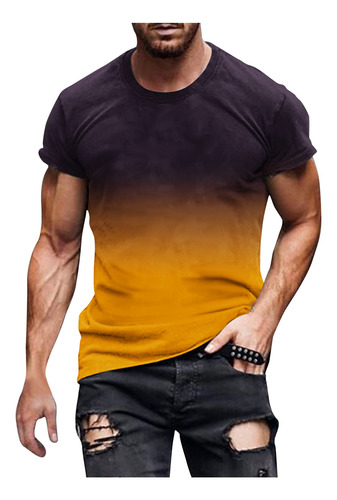 Camiseta Para Hombre P Not Positioned Con Estampado Regular