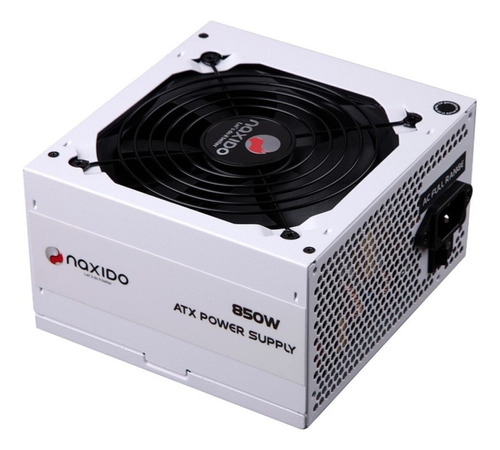 Fuente Alimentación Naxido 850w 80 Plus Gold Blanco Gamer F