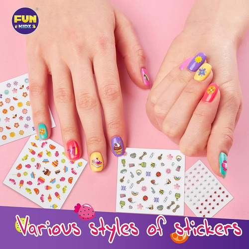 Funkidz - Kit De Spa De Pies Para Niñas, Kit De Pedicura Par