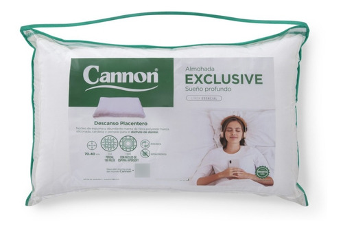 Almohada Cannon Exclusive Nucleo Espuma