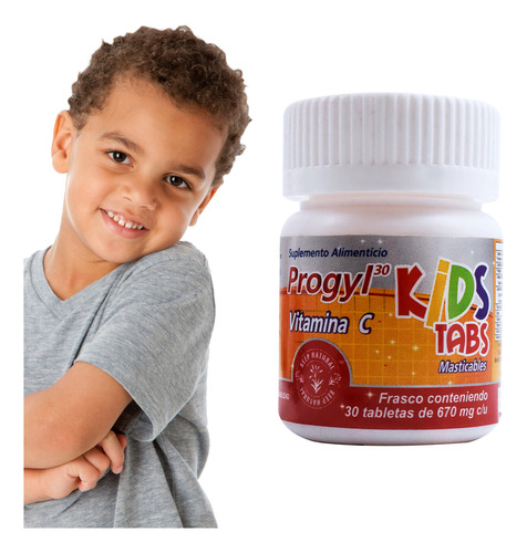 Vitamina C Progyl Kids 30 Tabletas Masticables Keep Natural
