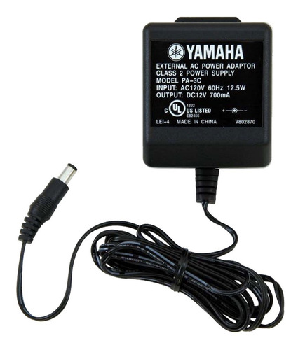 Adaptador Yamaha Pa3c Corriente Piano Teclado