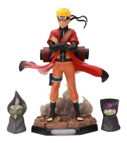 Action Figure Naruto Uzumaki Sennin Fukasaku Shima Gk Series