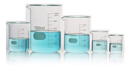 Vasos Precipitados 100ml P/laboratorios Experimentos Quimica