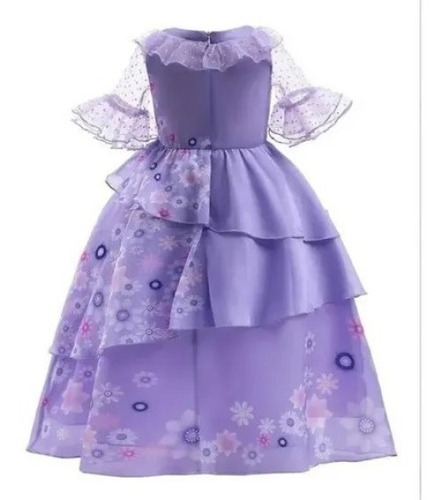 Imagen 3 de 8 de Disfraz De Princesa Isabela Madrigal Para Niños, 5 Piezas