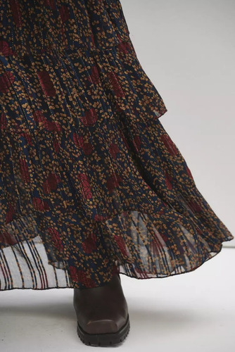 Pollera Larga Estampada Dara Mujer Sweet