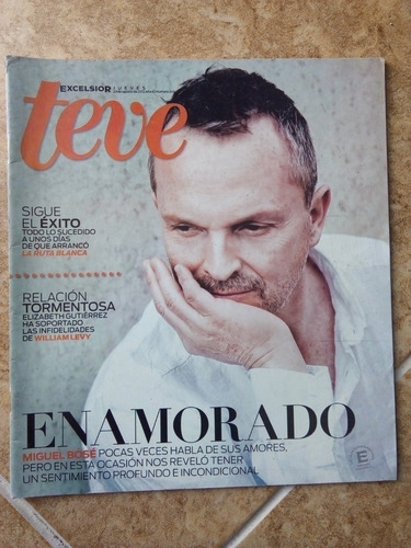 Miguel Bose Revista Teve Excelsior Repor Elizabeth Gutiérrez