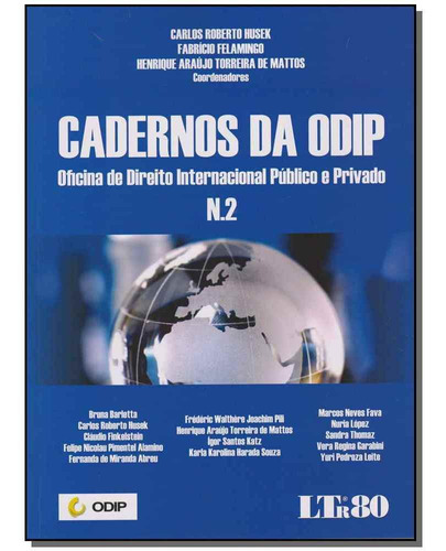 Cadernos Da Odip: Oficina De Direito Internacional Público, De Carlos Roberto Husek. Editora Ltr, Capa Mole Em Português