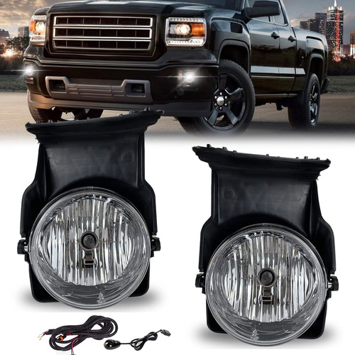 Shocklight Luz Antiniebla Para Gmc Sierra Hd Repuesto Kit