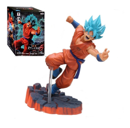 Goku Ssj Dios Blue Dragon Ball  Banpresto Sculture Vol.5