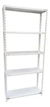 Comprar Estantería Metálica Blanca 30x90x200 Con Refuerzo Central!