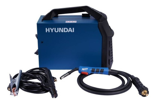 Imagen 3 de 4 de Soldadora Mig Hyundai 200a 3 En 1 Con Y Sin Gas 5kg / Burgos