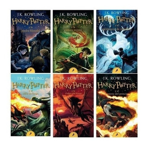 Libro - Pack Harry Potter 1 2 3 4 5 Y 6