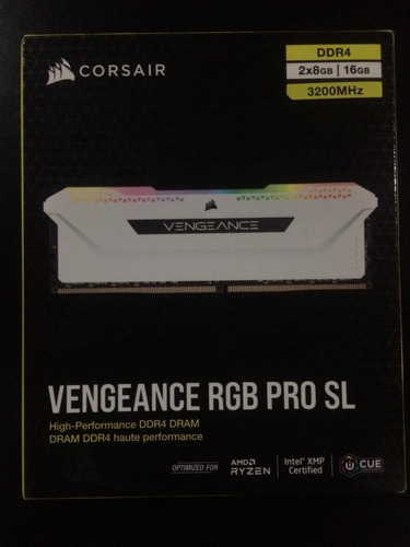 Memoria Ram Ddr4 16 Gb Corsair Vengeance Rgb 3200mhz 