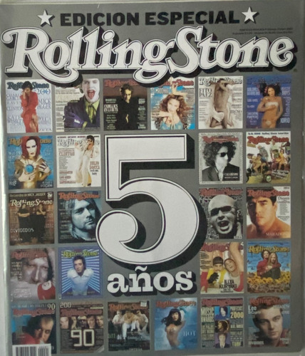 Rolling Stone Nº 61, 2003, 5 Años Edición Especial, Ex8