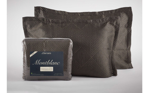 Kit Colcha Montblanc Cairo 106 Camel Solteiro 180x230cm Listras