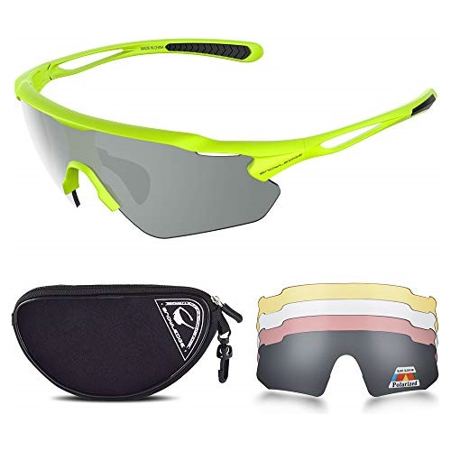 Lentes Deportivos Polarizados Uv400 Con Armazón Tr90