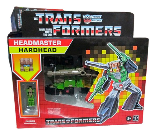 Figura Transformers Evil Decepicon Headmaster Hardhead