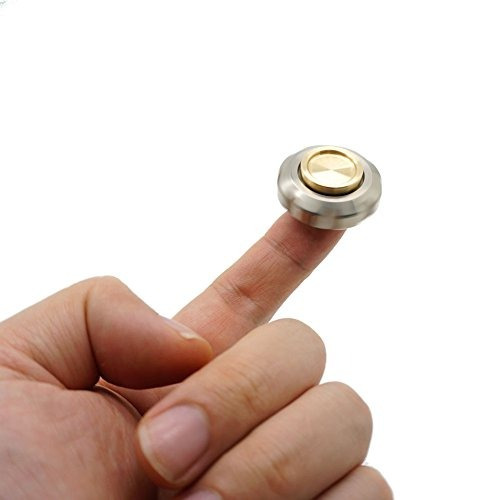 Meecoo Fidget Spinner Toy - Titanio Mini Finger Spinner -