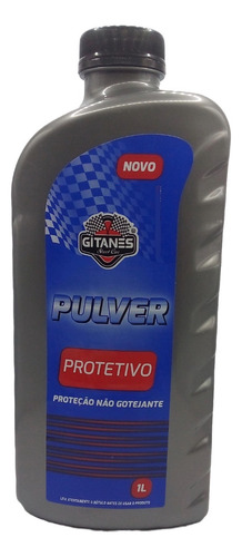 Pulver Oil Protetor De Chassi 1l - Kit Com 12 Unidades
