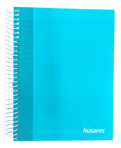 Cuaderno Espiral A5 Tapa Dura Husares 120 Hojas Cuadriculado