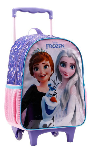 Mochila De Rodinhas Disney Frozen Elsa Anna Xeryus 11460