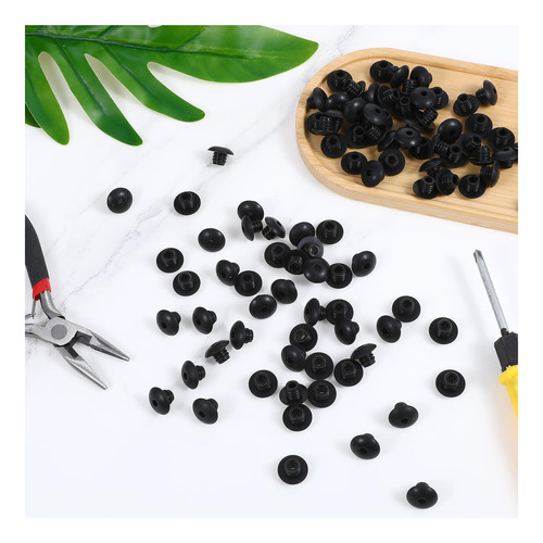 Ybeaty 120 Pcs Pegboard Barraks Peg Hook Stoppers Push Push