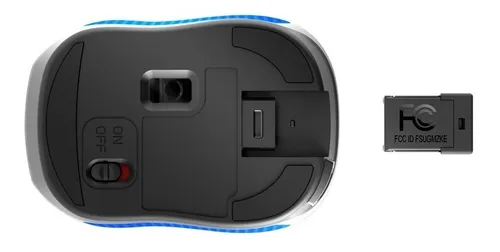 Mouse Mini Inalámbrico Recargab Genius Micro Traveler 9000r