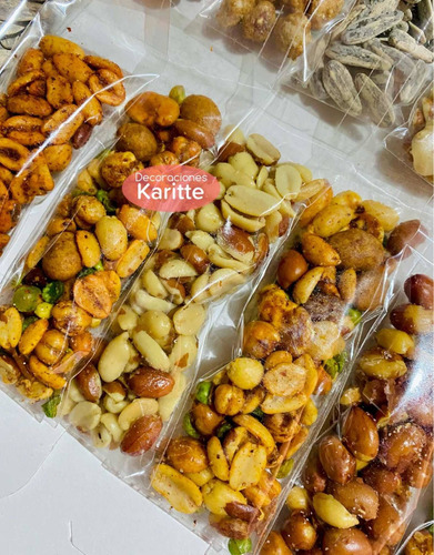 Cacahuate Y Gomita Bolsa De Celofán 100 Pieza Eventos