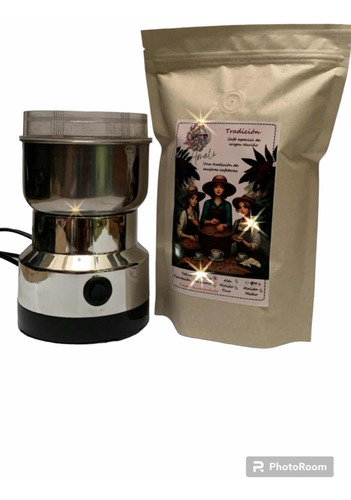 Kit Café Amelí Nariño, Molino Eléctrico 50 G. Detalle Mamá.