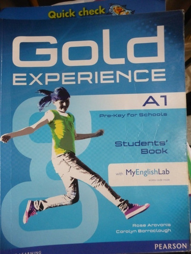 Gold Experience A1 - Student´s Book - Con Cd - Pearson  2014