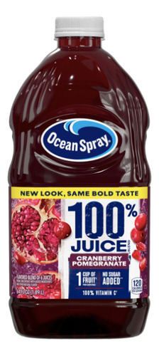 Ocean Spray® 100% Juice Cranberry Pomegranate Juice 64oz