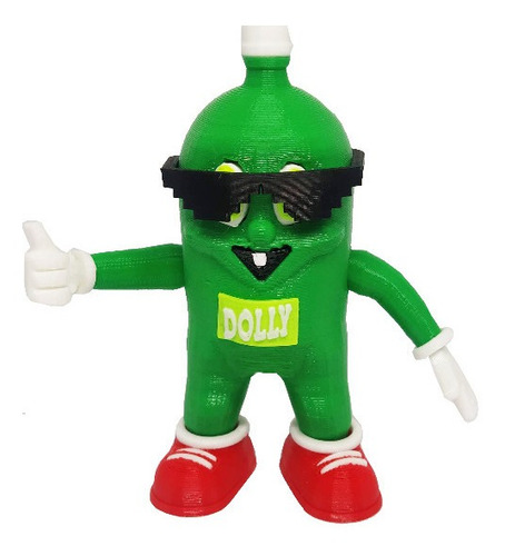 Mini Boneco Do Dollynho Lacrador - 10cm De Altura - C/óculos