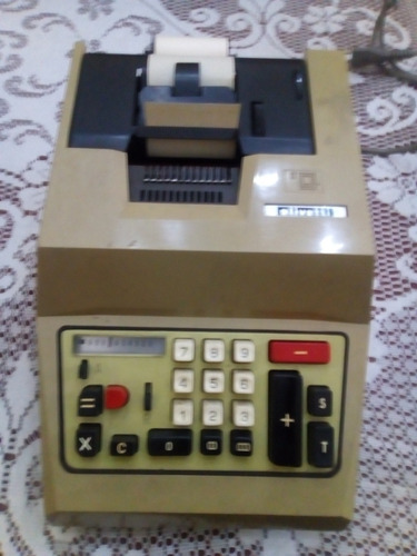 Maquina Calculadora Eléctrica Antigua ( Funciona)