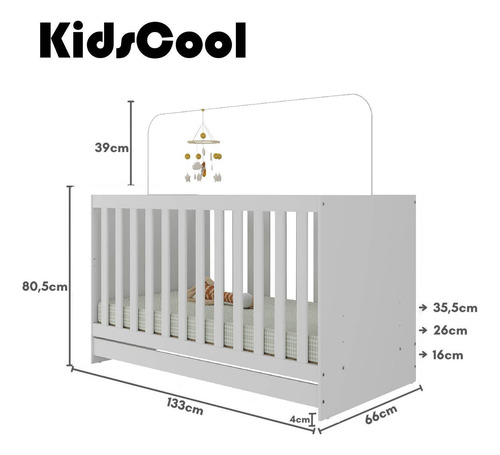 Cuna New 3 Funciones - Kidscool