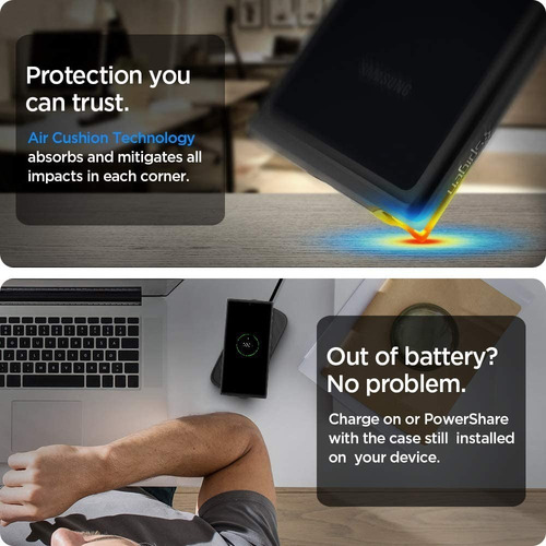 Case Funda Protector Spigen Hybrid Galaxy Note 20 Ultra