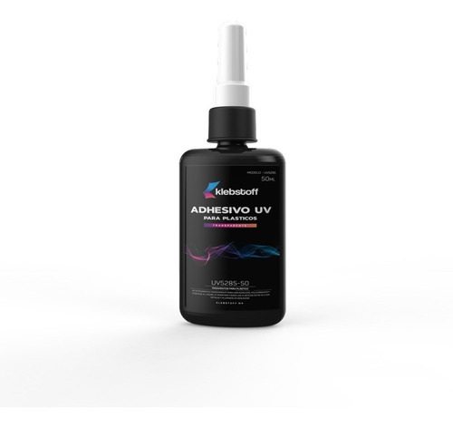 Pegamento Para Plástico Curado Por Luz Ultravioleta 50 Ml