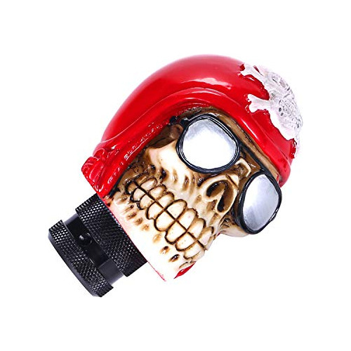 Pomo De Cambio Con Forma De Calavera De Bashineng, Palanca D