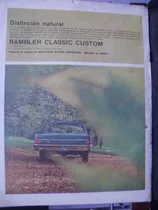 Comprar Recorte Clipping Publicidad 1966 Rambler Classic X Caballito