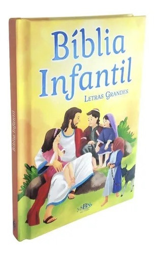 Bíblia Infantil Letras Grandes Historias Bíblicas