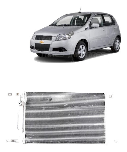 Radiador Condensador Chevrolet Aveo 1.4 L95 2009 2016